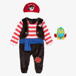 Dress Up by Design-Boys Red & Black Pirate Costume | Childrensalon