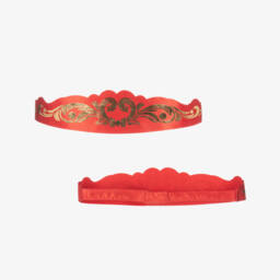 Dress Up by Design-زي تنكري إمبراطورة رومانية لون أحمر للبنات | Childrensalon