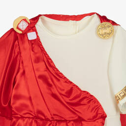 Dress Up by Design-زي تنكري إمبراطورة رومانية لون أحمر للبنات | Childrensalon