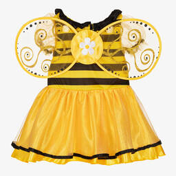 Dress Up by Design-زي تنكري نحلة أطفال بناتي لون أصفر وأسود | Childrensalon