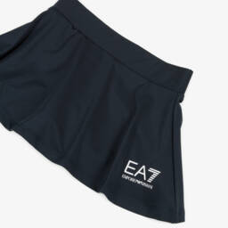 EA7 Emporio Armani-Girls Navy Blue VENTUS7 Sports Skort | Childrensalon