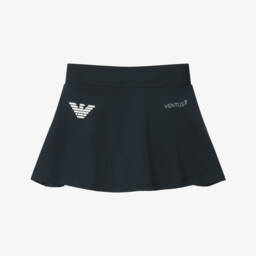 EA7 Emporio Armani-Girls Navy Blue VENTUS7 Sports Skort | Childrensalon