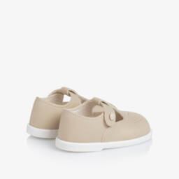 Early Days-Туфли бежевые с ремешком Baypods на первый шаг | Childrensalon