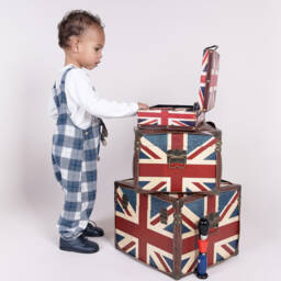 Early Days-Boys Blue First Walker Shoes | Childrensalon