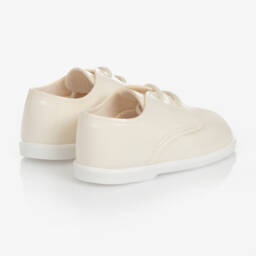 Early Days-Boys Ivory First Walker Shoes | Childrensalon