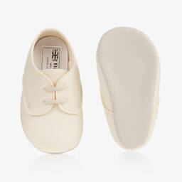 Early Days-Ivory Pre-Walker Shoes | Childrensalon