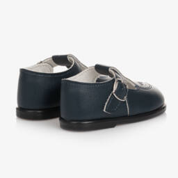 Early Days-Navy Blue T-Bar Shoes | Childrensalon