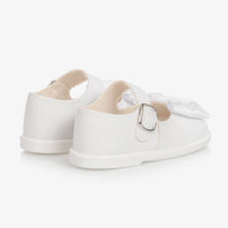 Early Days-White Patent Bar Shoes | Childrensalon