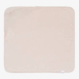 Elodie-Baby Girls Pink Hooded Cotton Towel | Childrensalon