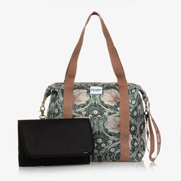 Elodie-Green William Morris Changing Bag (53cm) | Childrensalon