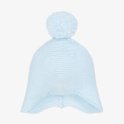 Emile et Rose-Boys Blue Cotton Knit & Jersey Dungaree Babygrow | Childrensalon