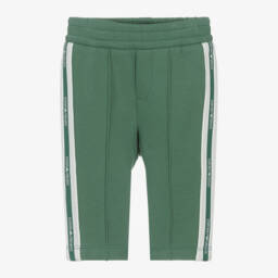 Baby Boys Green Jersey Joggers