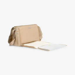 Emporio Armani-Beige Changing Bag (36cm) | Childrensalon