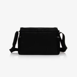 Emporio Armani-Black Changing Bag (36cm) | Childrensalon