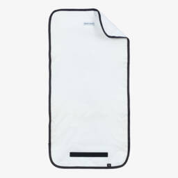 Emporio Armani-Navy Blue Messenger Changing Bag (36cm) | Childrensalon