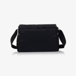 Emporio Armani-Navy Blue Messenger Changing Bag (36cm) | Childrensalon