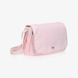 Emporio Armani-Pink Changing Bag (36cm) | Childrensalon