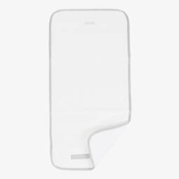 Emporio Armani-Silver Grey Changing Bag (36cm) | Childrensalon