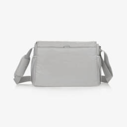 Emporio Armani-Silver Grey Changing Bag (36cm) | Childrensalon