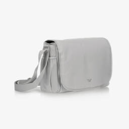 Emporio Armani-Silver Grey Changing Bag (36cm) | Childrensalon