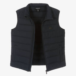 إEmporio Armani-جيليه تينز ولادي لون كحلي مبطن بريش | Childrensalon