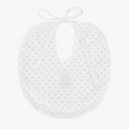 English Trousseau-Silver Cutlery & Bib Gift Set | Childrensalon