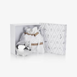 English Trousseau-هدية حصالة مطلية بالفضة للأطفال (10 سم) | Childrensalon