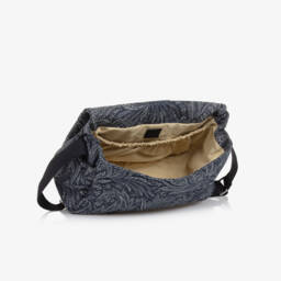 Etro-Blue Cotton Paisley Changing Bag (42cm) | Childrensalon