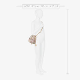 Etro-Girls Ivory Paisley Shoulder Bag (20cm) | Childrensalon