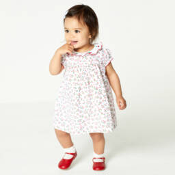 Falke-Girls Ivory Cotton Socks | Childrensalon