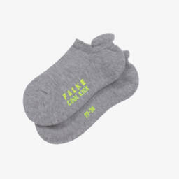 Falke-Grey Trainer Socks | Childrensalon