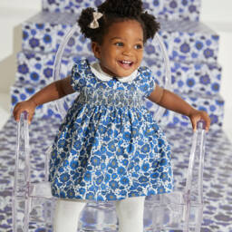 Falke-White Cotton Baby Tights | Childrensalon