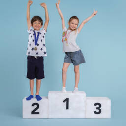 Falke-White Knitted Trainer Socks | Childrensalon