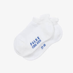 Falke-White Trainer Socks | Childrensalon