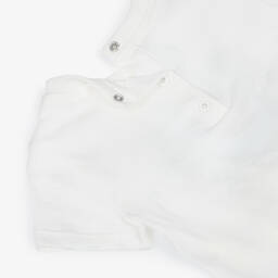 Fendi-تيشيرت بطبعة سنجاب قطن لون أبيض للمواليد | Childrensalon