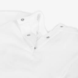 Fendi-تيشيرت قطن لون أبيض للمولودات | Childrensalon