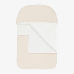 Fendi-Beige Cotton Jersey Fendi Bear Nest (78cm) | Childrensalon