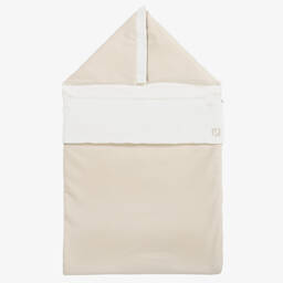 Fendi-بيبي نيست قطن مبطن لون عاجي (88 سم) | Childrensalon