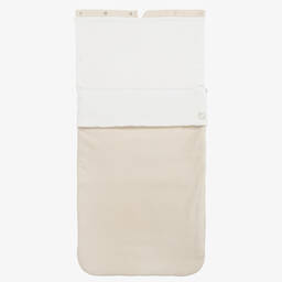 Fendi-بيبي نيست قطن مبطن لون عاجي (88 سم) | Childrensalon