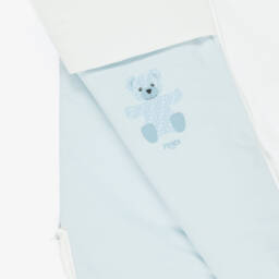 Fendi-Blue Cotton Jersey Fendi Bear Nest (78cm) | Childrensalon