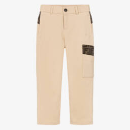 Ralph Lauren-Boys Blue & Green Tartan Corduroy Bomber Jacket | Childrensalon