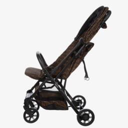 Fendi-Brown FF Logo Cabin Stroller | Childrensalon
