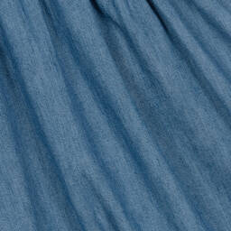 Fendi-فستان FF دنيم لون أزرق  | Childrensalon