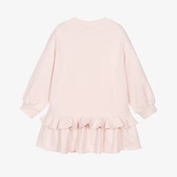 Fendi-فستان فيونكة FF قطن لون زهري | Childrensalon