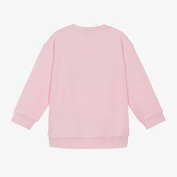 Fendi-سويتشيرت قطن لون زهري للبنات | Childrensalon