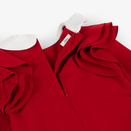 Fendi-فستان جيرسي ميلانو لون أحمر | Childrensalon