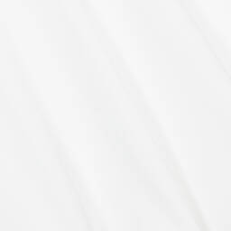 Fendi-فستان بشعارFF قطن بيكيه لون أبيض | Childrensalon