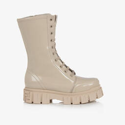 Fendi-Teen Girls Patent Faux Leather Boots | Childrensalon