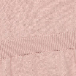 Fendi-فستان هودي تينز بناتي صوف بكر محبوك لون زهري | Childrensalon