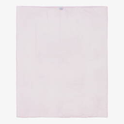 Flower Fairies™ by Childrensalon-Pink & Ivory Linen & Cotton Blanket (95cm) | Childrensalon